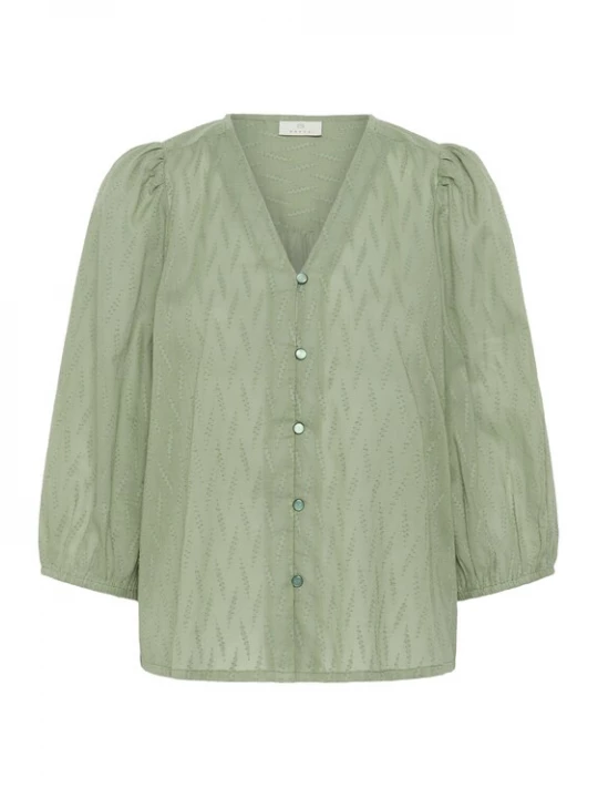 Foto van product Kaffe Blouse 'Gabriela' pastelgroen