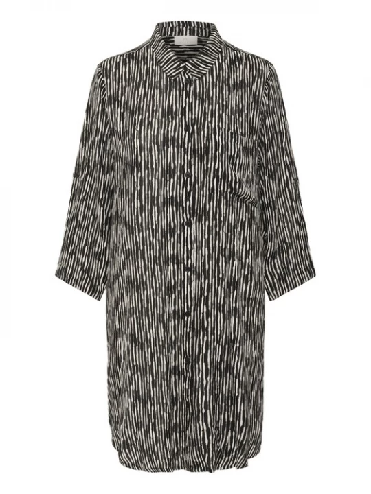 Foto van product Kaffe Blouse 'Jessi' zwart / offwhite