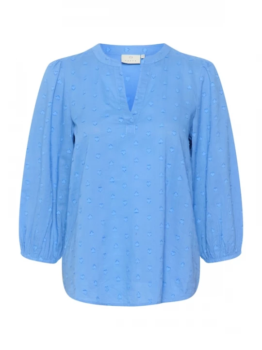 Foto van product Kaffe Blouse 'Jollia' azuur