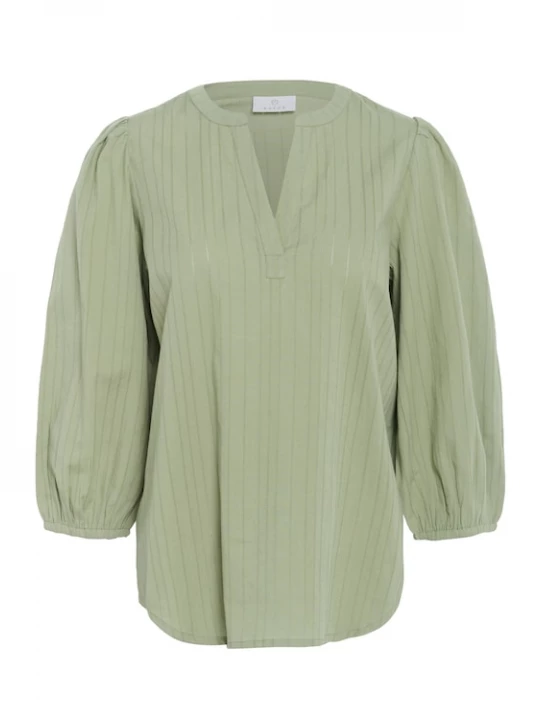 Foto van product Kaffe Blouse 'Jollia' kaki