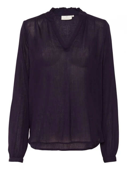 Foto van product Kaffe Blouse 'KA Amber' donkerlila