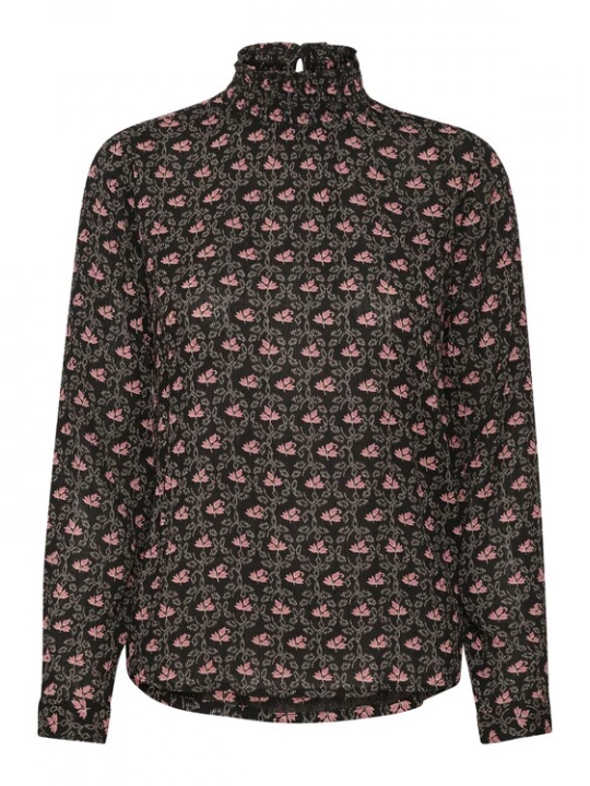 Foto van product Kaffe Blouse 'KA Amber' gemengde kleuren / zwart