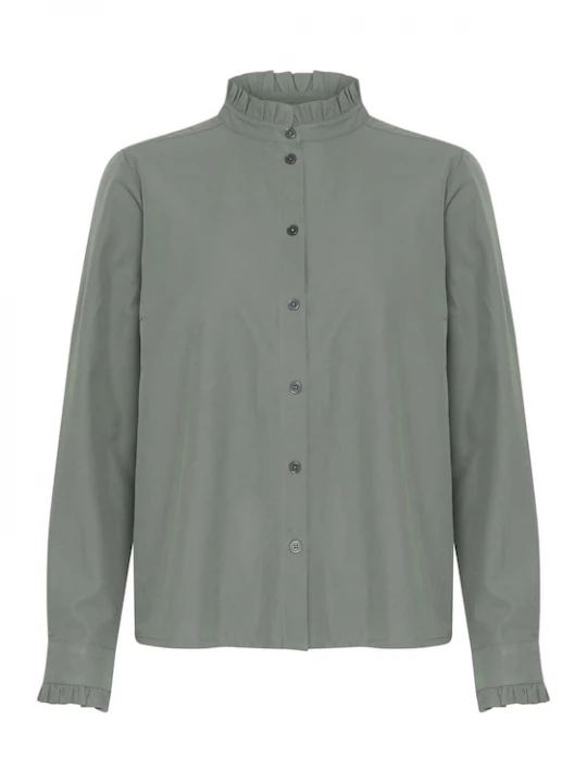 Foto van product Kaffe Blouse 'KA Ida' rookgrijs