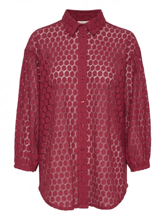 Foto van product Kaffe Blouse 'KA Loren' bourgogne