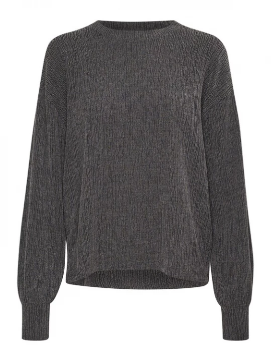 Foto van product Kaffe Blouse 'KA Olga' donkergrijs