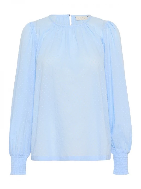 Foto van product Kaffe Blouse 'KA Roca' lichtblauw