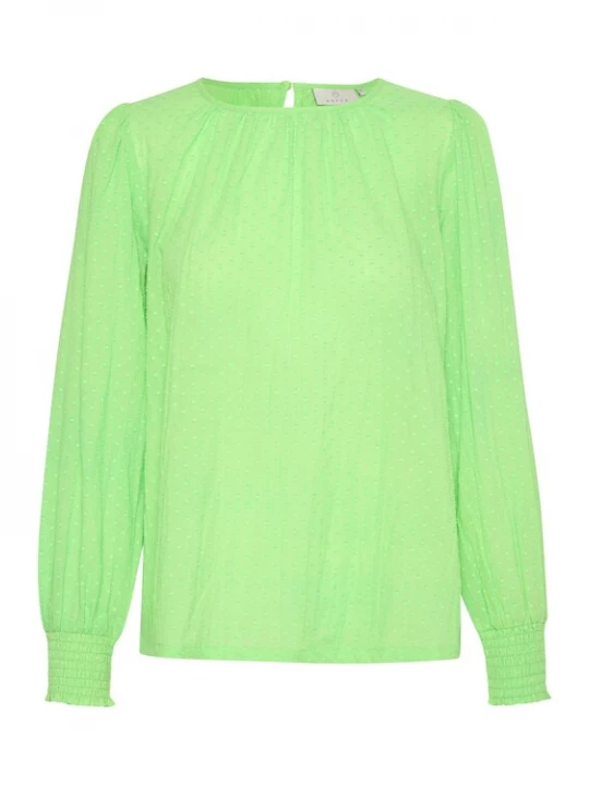 Foto van product Kaffe Blouse 'KA Roca' neongroen