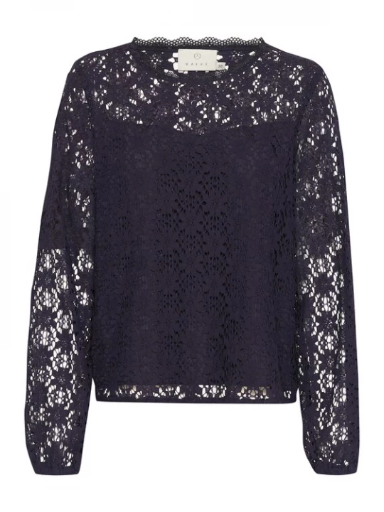 Foto van product Kaffe Blouse 'KA Silja' donkerlila