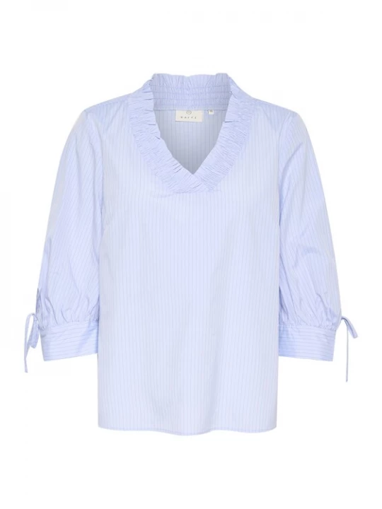 Foto van product Kaffe Blouse 'KA Tara' blauw / lichtblauw