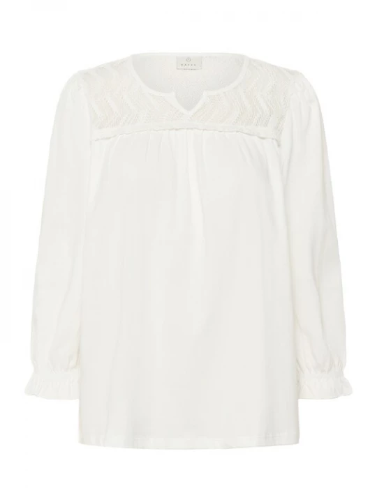 Foto van product Kaffe Blouse 'KAAnna' natuurwit