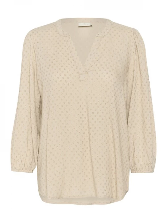 Foto van product Kaffe Blouse 'KAAnnika' taupe