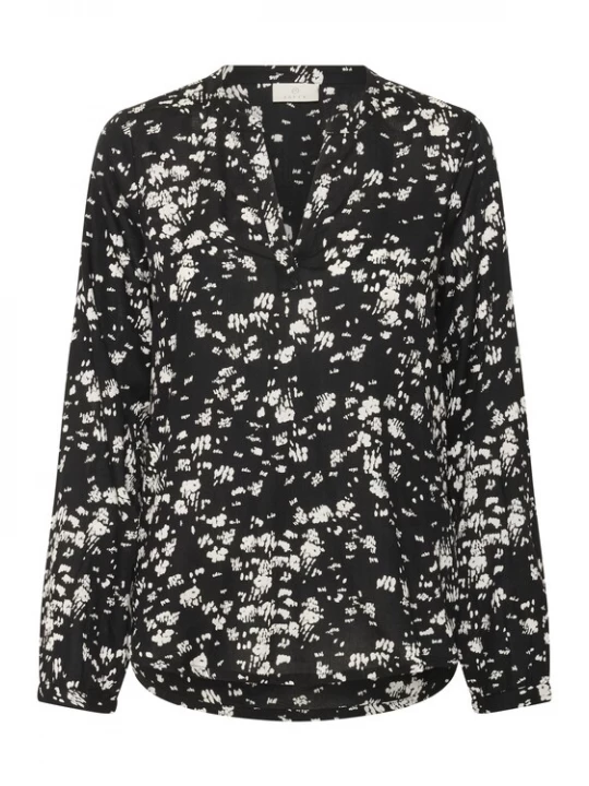 Foto van product Kaffe Blouse 'KABeathe' zwart / wit