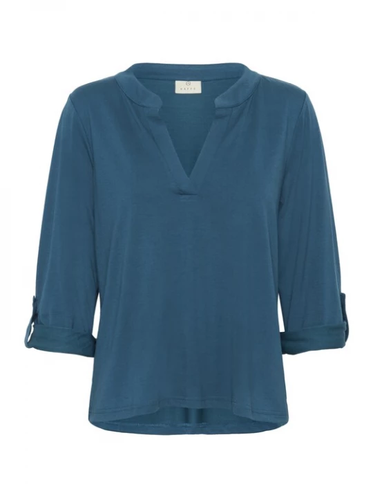 Foto van product Kaffe Blouse 'KABrenda' petrol