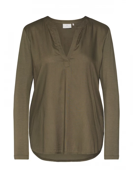 Foto van product Kaffe Blouse 'KAcalina' mokka
