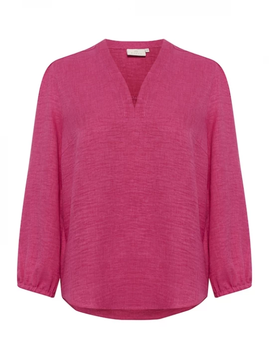 Foto van product Kaffe Blouse 'KAEllen' fuchsia