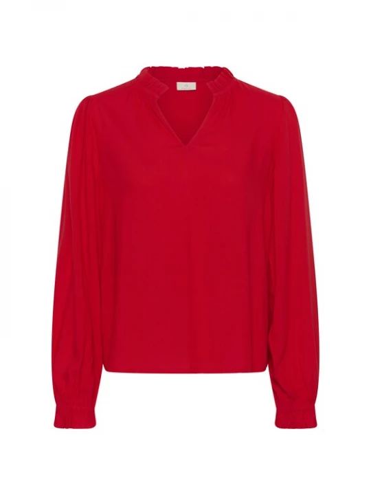 Foto van product Kaffe Blouse 'KAElly' rood