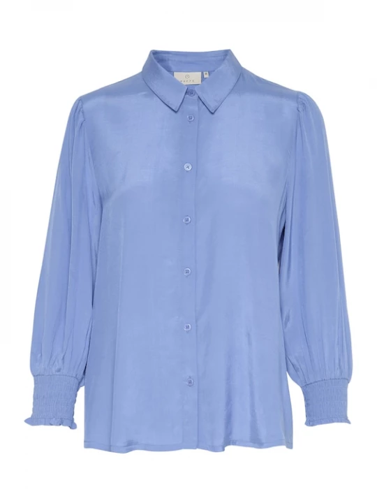 Foto van product Kaffe Blouse 'KAEmine' hemelsblauw