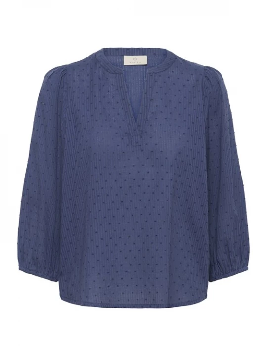 Foto van product Kaffe Blouse 'KAFrancesca' saffier