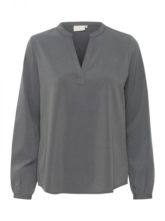 Foto van product Kaffe Blouse 'KAJanne' rookgrijs