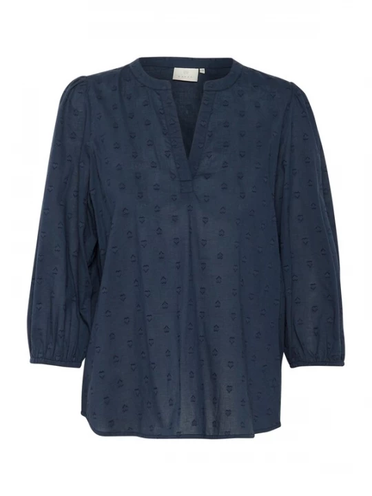 Foto van product Kaffe Blouse 'KAJollia' marine