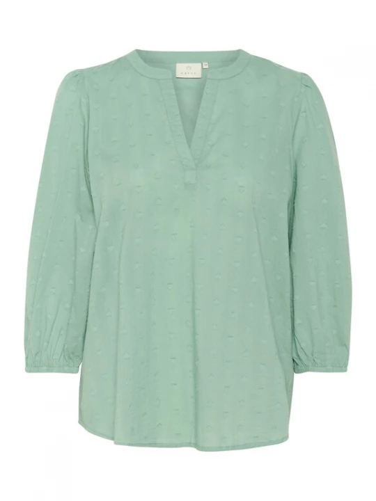 Foto van product Kaffe Blouse 'KAJollia' pastelgroen