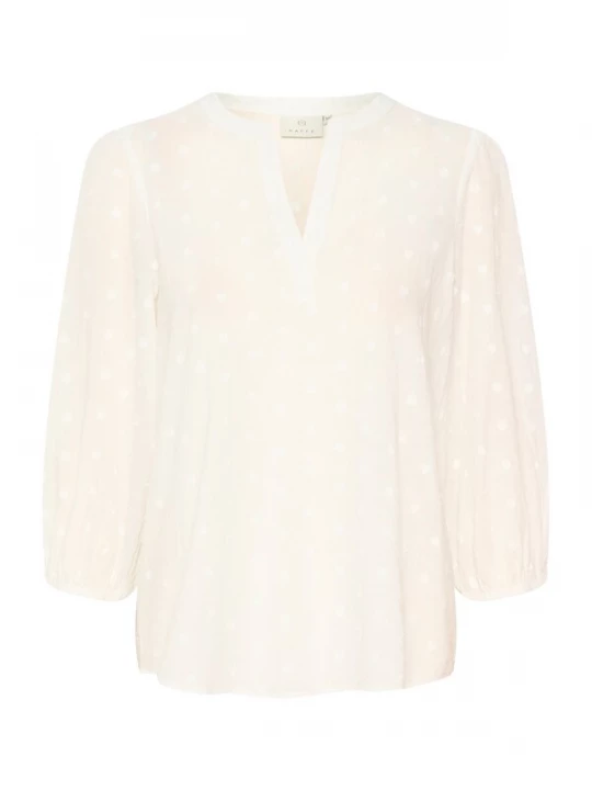 Foto van product Kaffe Blouse 'KAJollia' wolwit