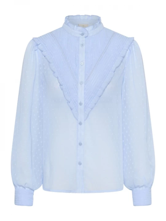 Foto van product Kaffe Blouse 'KALeonora' lichtblauw
