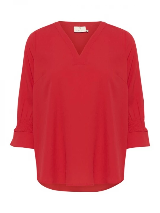 Foto van product Kaffe Blouse 'KALinda' bloedrood