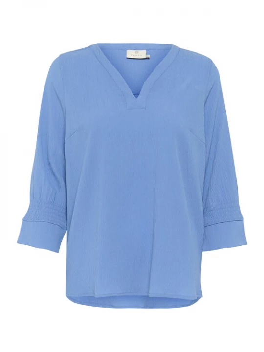 Foto van product Kaffe Blouse 'KAlinda' lichtblauw
