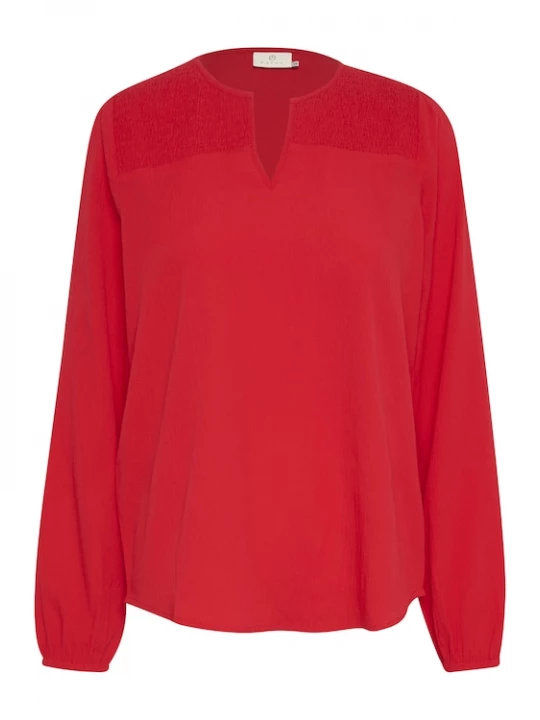 Foto van product Kaffe Blouse 'KALinda' rood