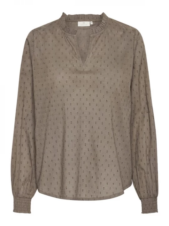 Foto van product Kaffe Blouse 'KALydia' sepia