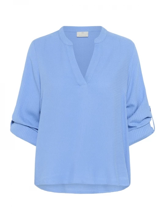 Foto van product Kaffe Blouse 'KAmalle' lichtblauw