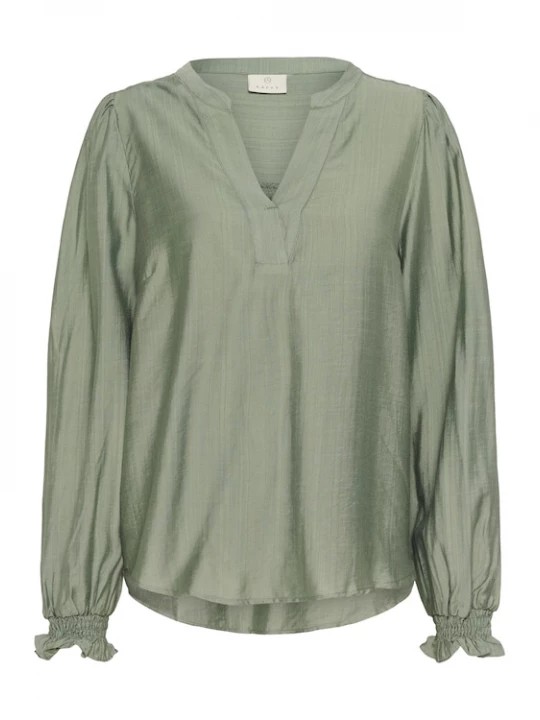 Foto van product Kaffe Blouse 'KAMariana' groen