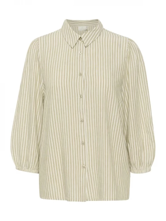 Foto van product Kaffe Blouse 'KAmilia' beige / wit