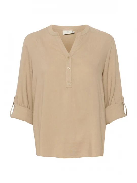 Foto van product Kaffe Blouse 'KAmilia' greige