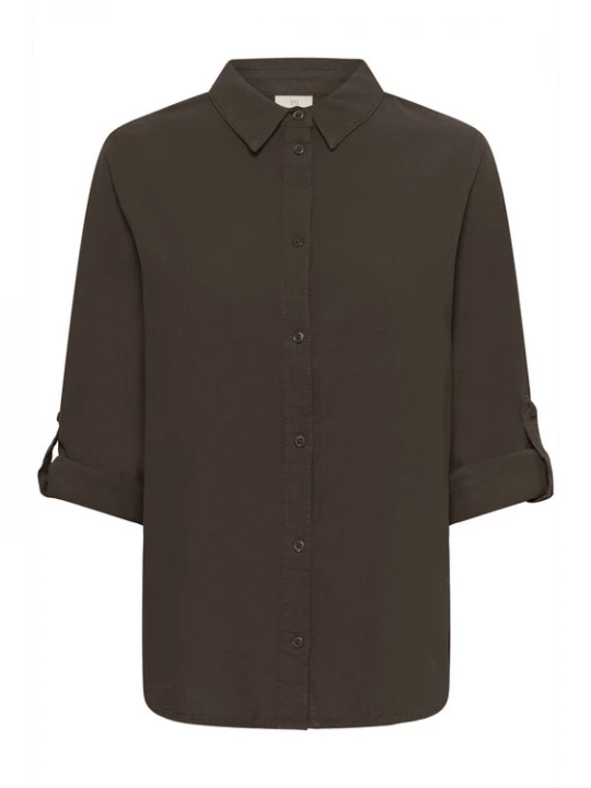 Foto van product Kaffe Blouse 'KANaya' chocoladebruin