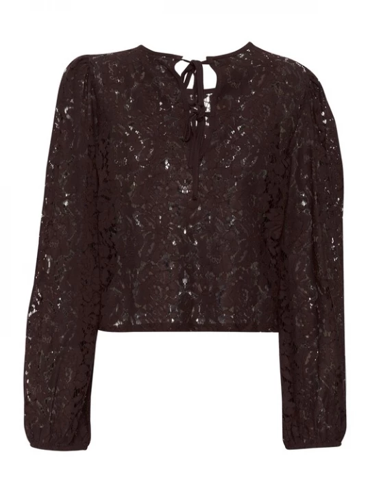 Foto van product Kaffe Blouse 'KANomi' mokka