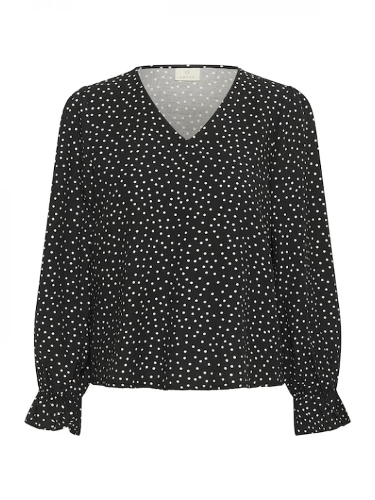 Foto van product Kaffe Blouse 'KARea' zwart