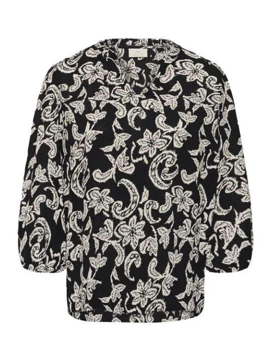 Foto van product Kaffe Blouse 'KARiani' beige / zwart