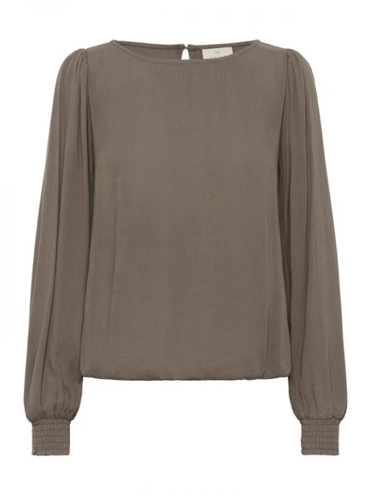 Foto van product Kaffe Blouse 'KAstina' sepia