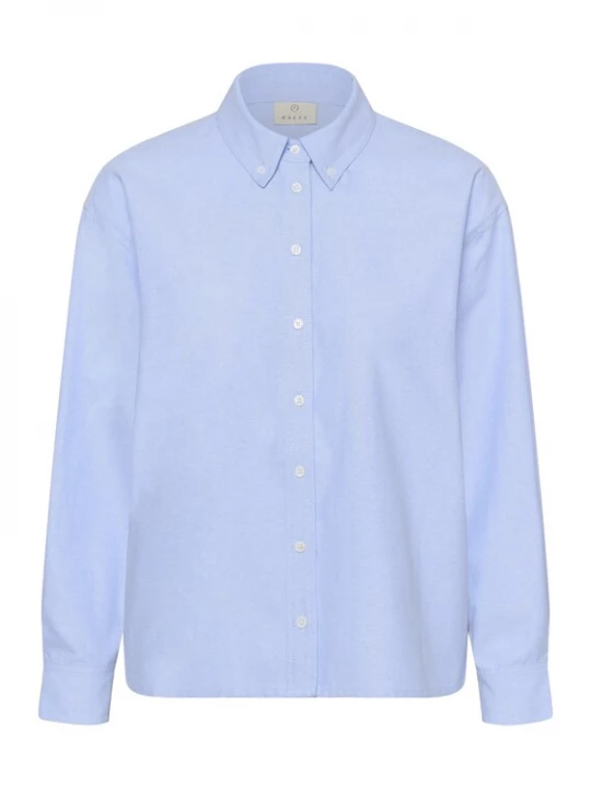 Foto van product Kaffe Blouse 'KAVaiana' neonblauw