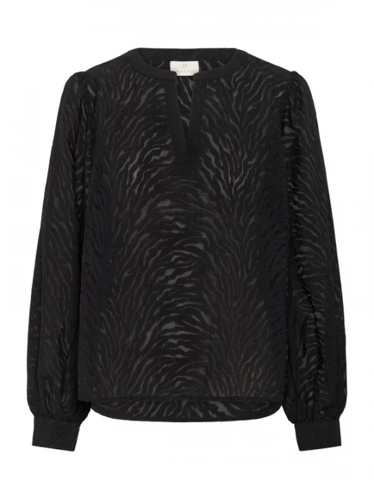 Foto van product Kaffe Blouse 'KAVivian' zwart