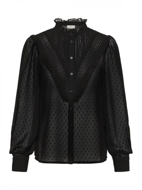 Foto van product Kaffe Blouse 'Leonora' zwart