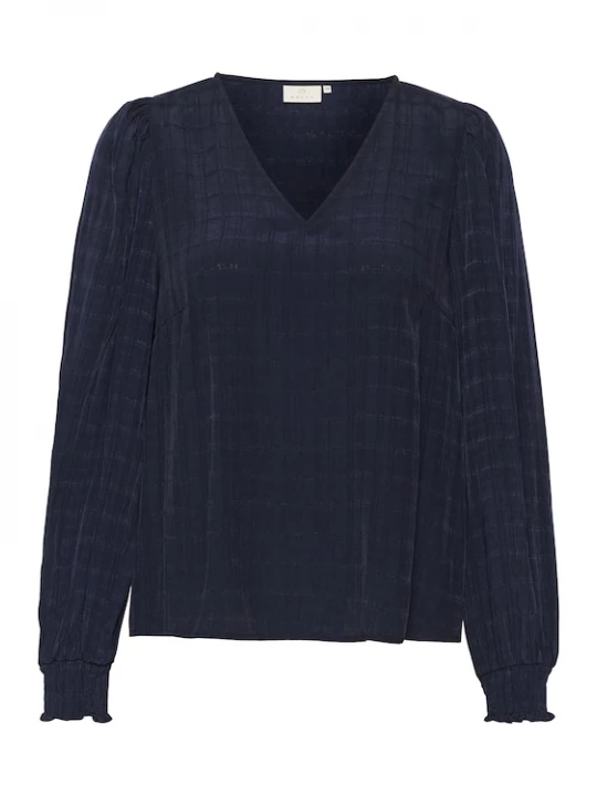 Foto van product Kaffe Blouse 'Lissa' donkerblauw