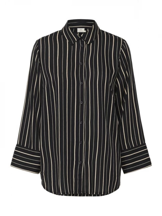 Foto van product Kaffe Blouse 'Luna' poederroze / zwart
