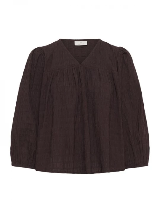Foto van product Kaffe Blouse 'Missie' mokka