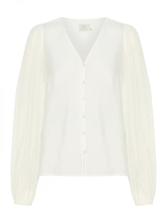 Foto van product Kaffe Blouse natuurwit