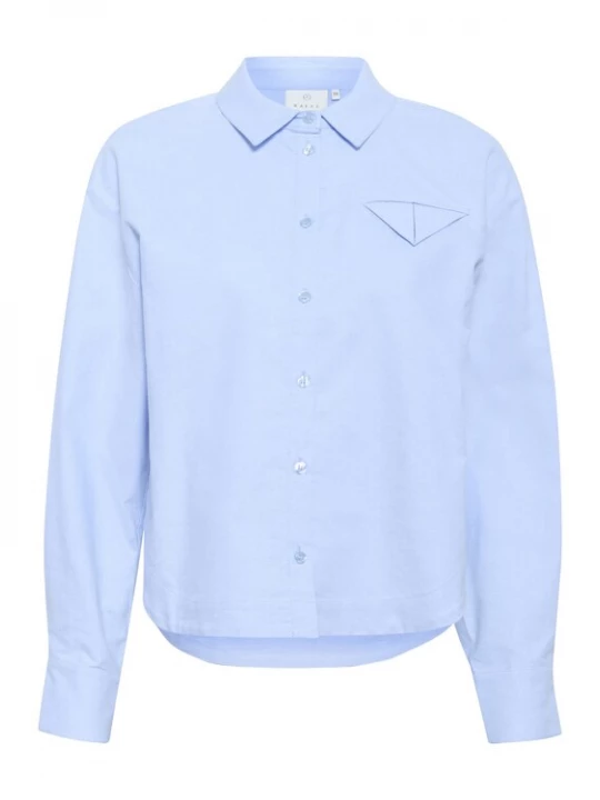 Foto van product Kaffe Blouse 'Osita' blauw gemêleerd