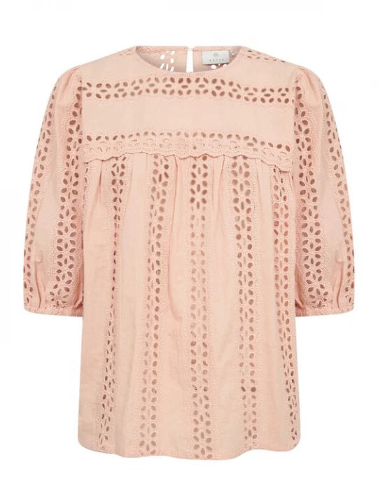 Foto van product Kaffe Blouse 'Randy' abrikoos