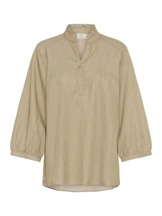 Foto van product Kaffe Blouse 'Ravna' chamois